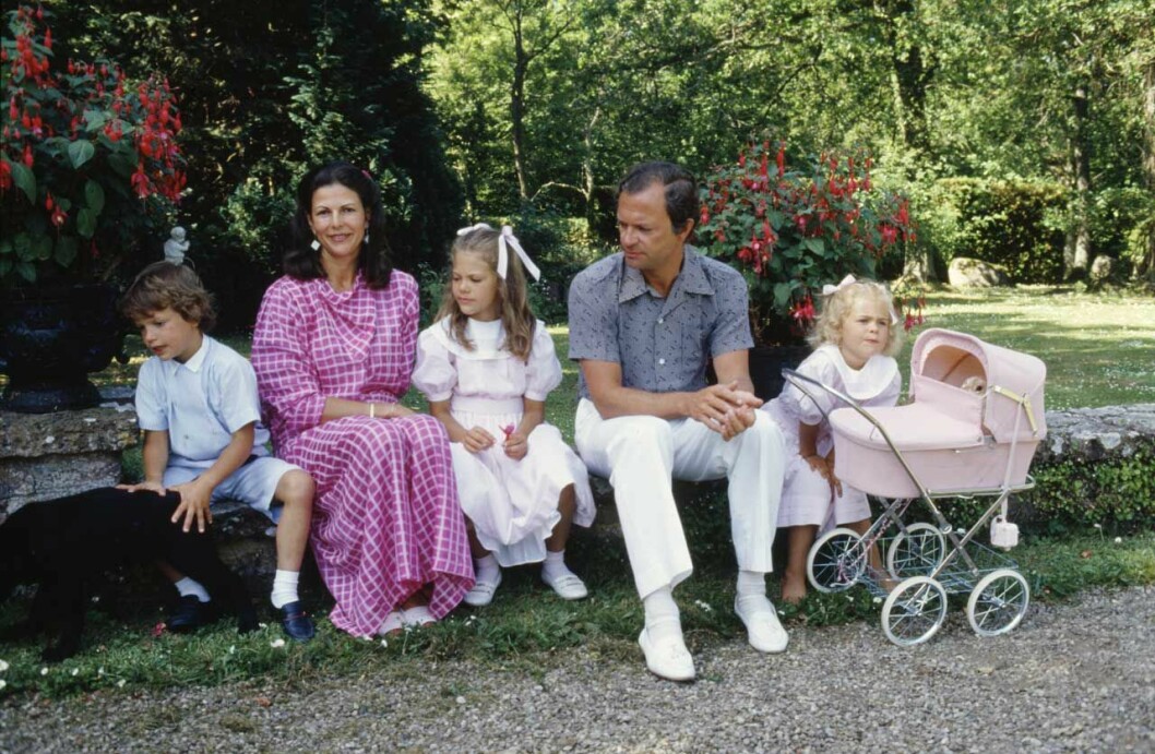 Kungafamiljen på Öland, 1986. Kungafamiljen på Öland, 1986.