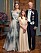 Kronprinsessan Victoria, prinsessan Estelle och Carl XVI Gustaf