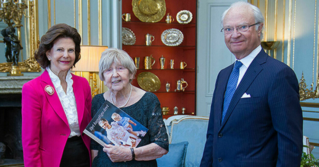Drottning Silvia, Dagny Carlsson och kung Carl Gustaf