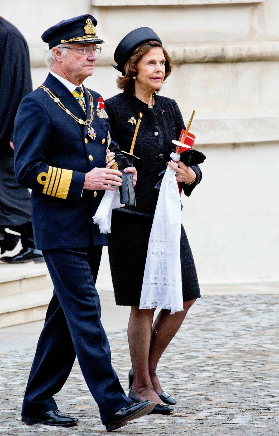Kung Carl Gustaf och drottning Silvia.