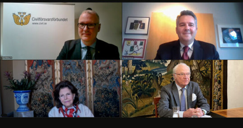 Drottning Silvia och kung Carl Gustaf