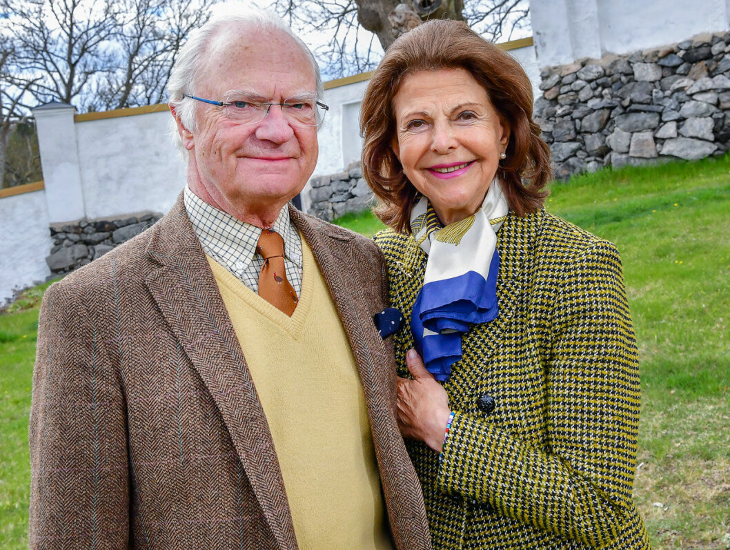 Kungens födelsedag 2020 på slottet Stenhammar.