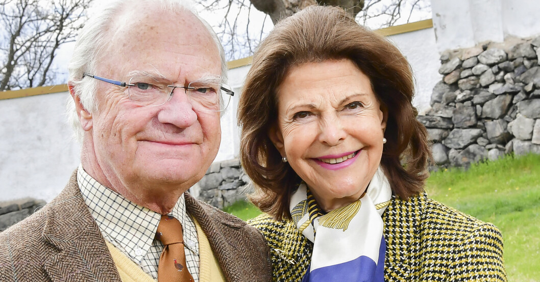 Farmors- och farfarslycka för kungaparet. Åttonde barnbarnet är här! Kungen Drottning Silvia farfar farmor