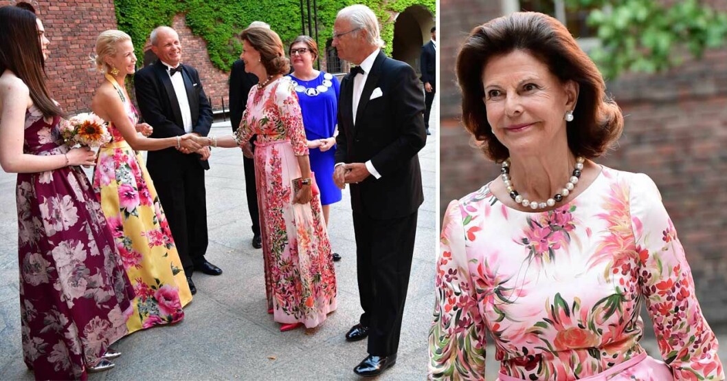 Just nu! Drottningen bländande vacker på Stockholm Water Prize