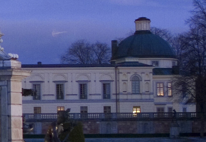 Kungaparets privata våning på Drottningholm. Drottningholm