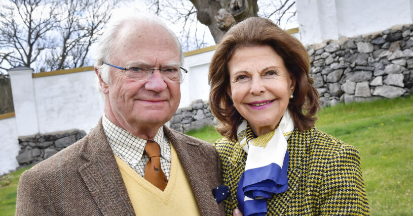 Kungen och drottningen finns där och stöttar varandra när det behövs som allra mest. Kungen, Drottning Silvia