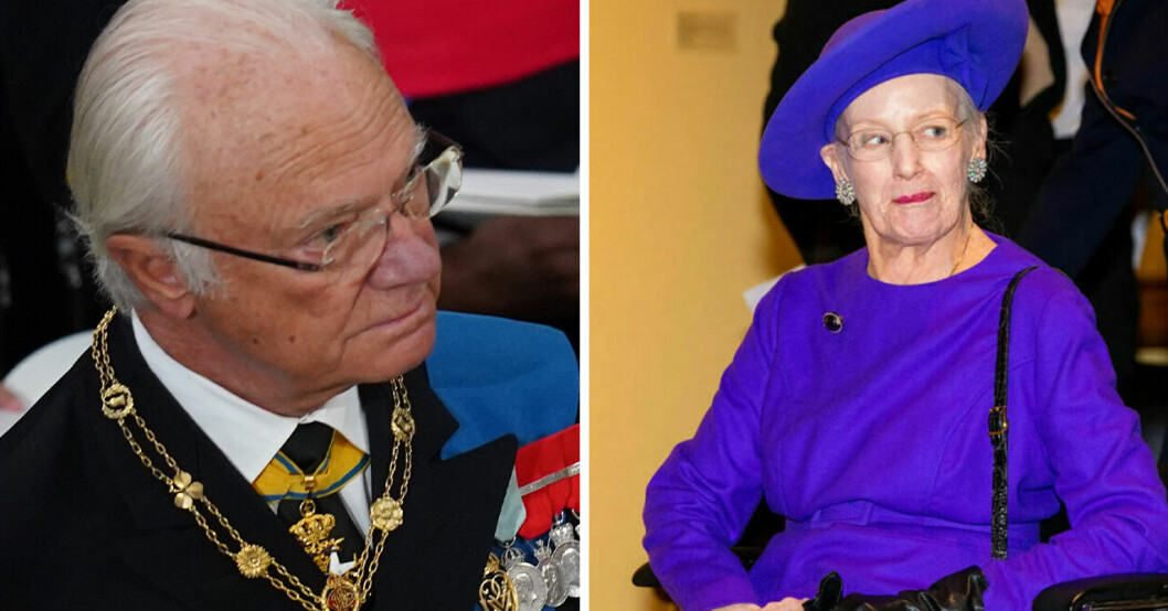 JUST NU: Drottning Margrethe akut sjuk – kan ha smittat kungen
