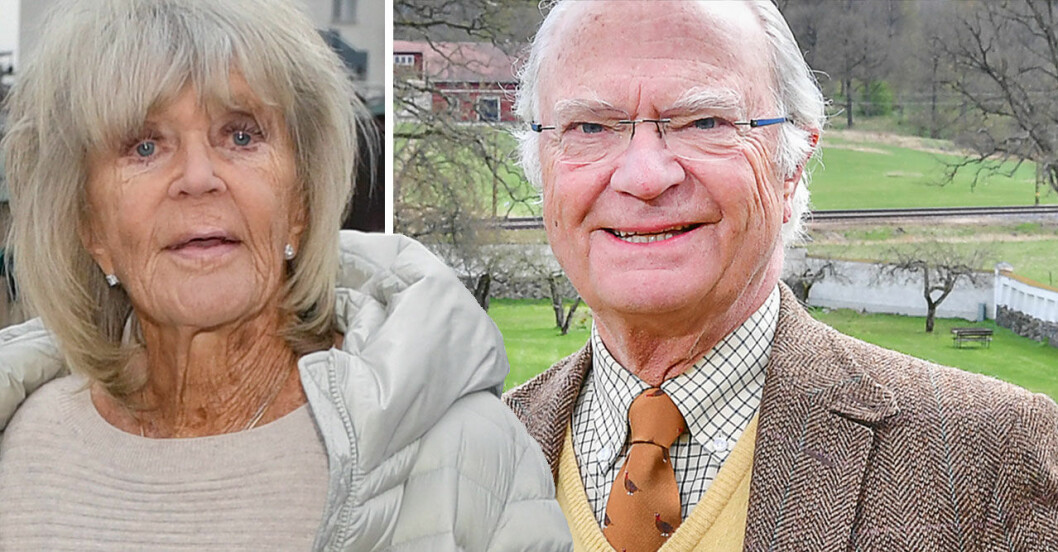 Inga barn och inga barnbarn. Men en överraskning och en efterlängtad syster! Kungen firade sin födelsedag på Stenhammar tillsammans med prinsessan Birgitta.