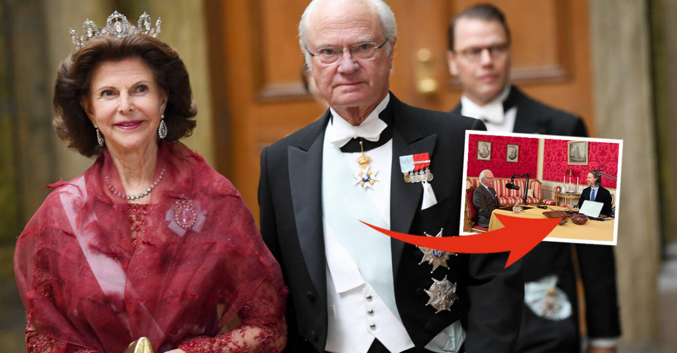 Kungen Drottning Silvia Kristoffer Triumf podden Värvet