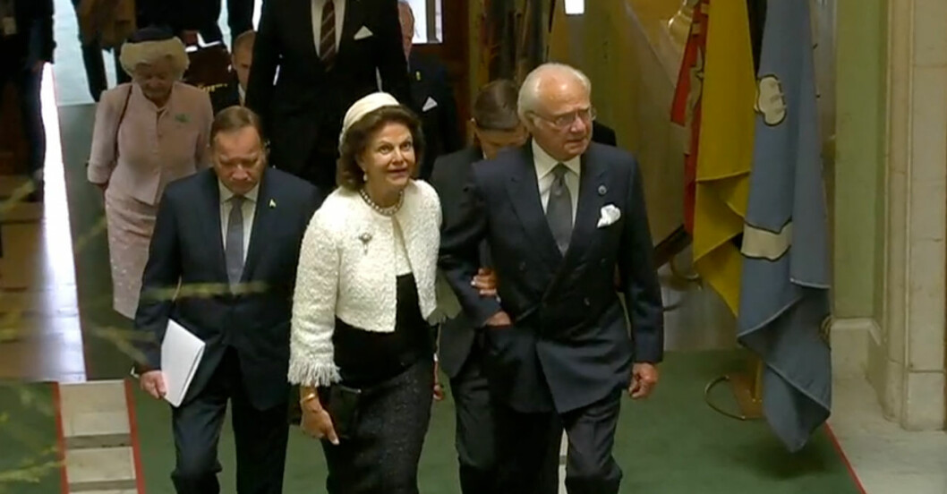 Riksmötet 2020 kungaparet