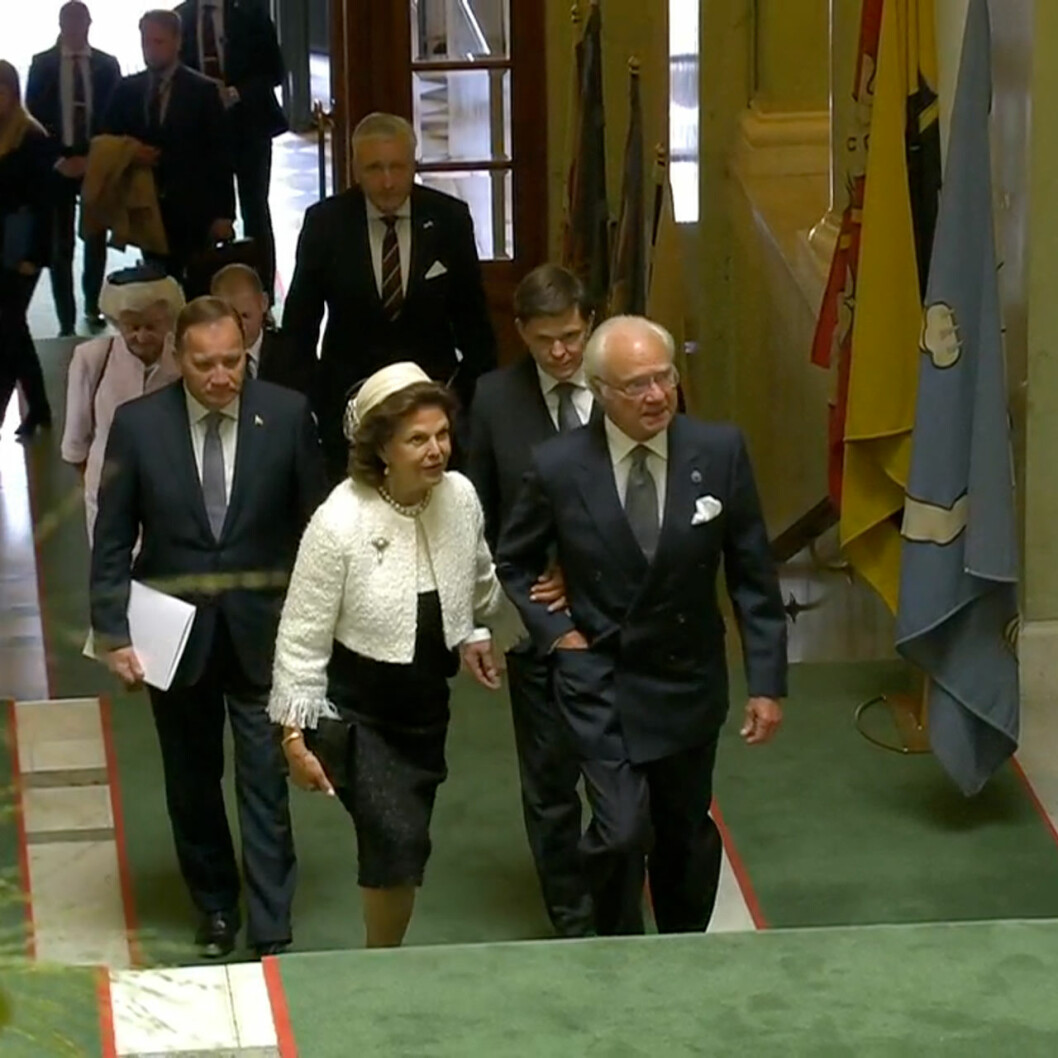 Riksmötet 2020 kungaparet