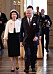 Kungen och drottning Silvia i Storkyrkan Riksmötet