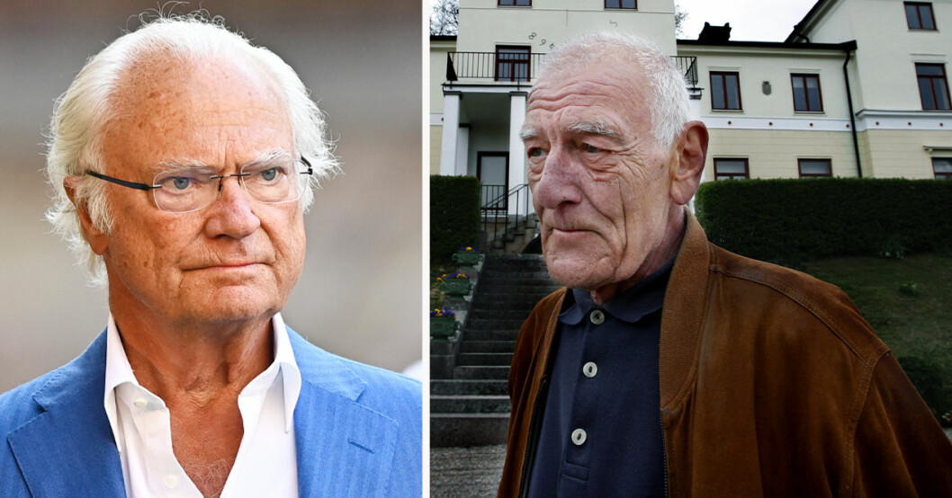 Kung Carl Gustaf och Jan Bernadotte