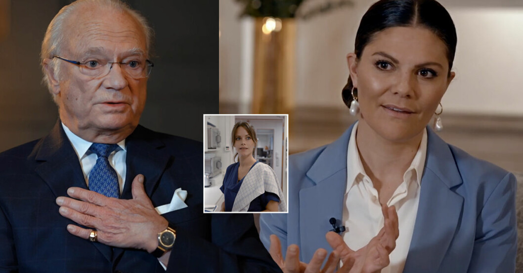 Kungen Kronprinsessan Victoria Året med kungfamiljen 2020 SVT pandemin