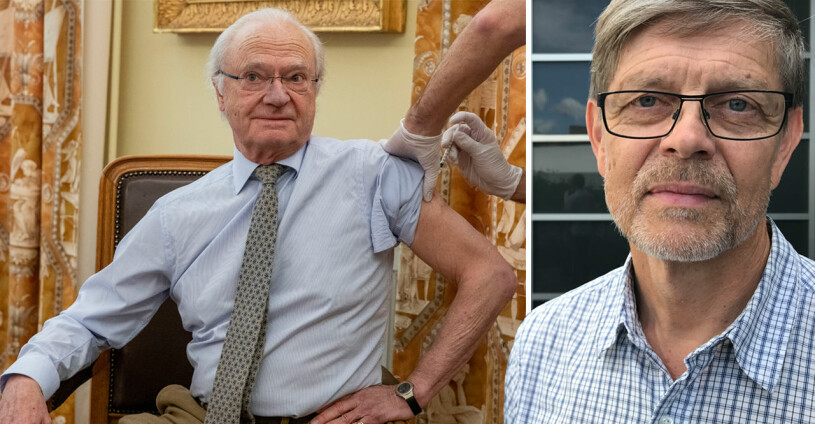 Signar Mäkitalo, smittskyddsläkare i Södermanland, säger att han inte blev informerad om att kungaparet skulle få vaccin. Kungen Kung Carl Gustaf Vaccin Stenhammar Covid-19 Debatt Smittskyddsläkare Signar Mäkitalo Södermanland