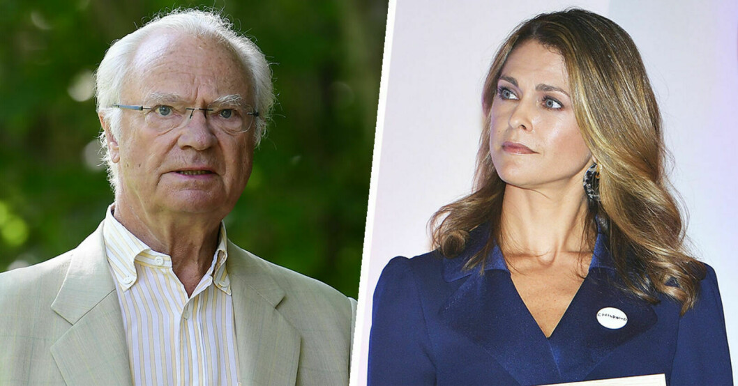 Madeleine dyker inte upp på kungens fest! Kungen och prinsessan Madeleine
