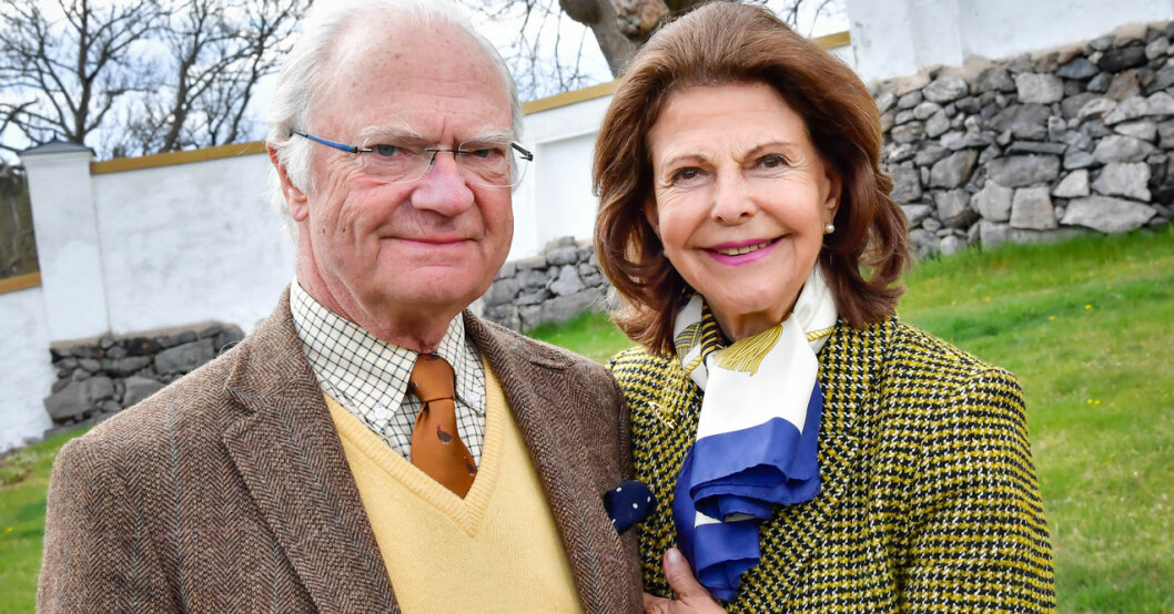 Kungen och drottningen på Stenhammar
