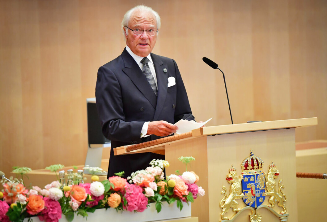 Kungen höll ett av årets viktigaste tal. Riksmötet 2020: Kungens tal
