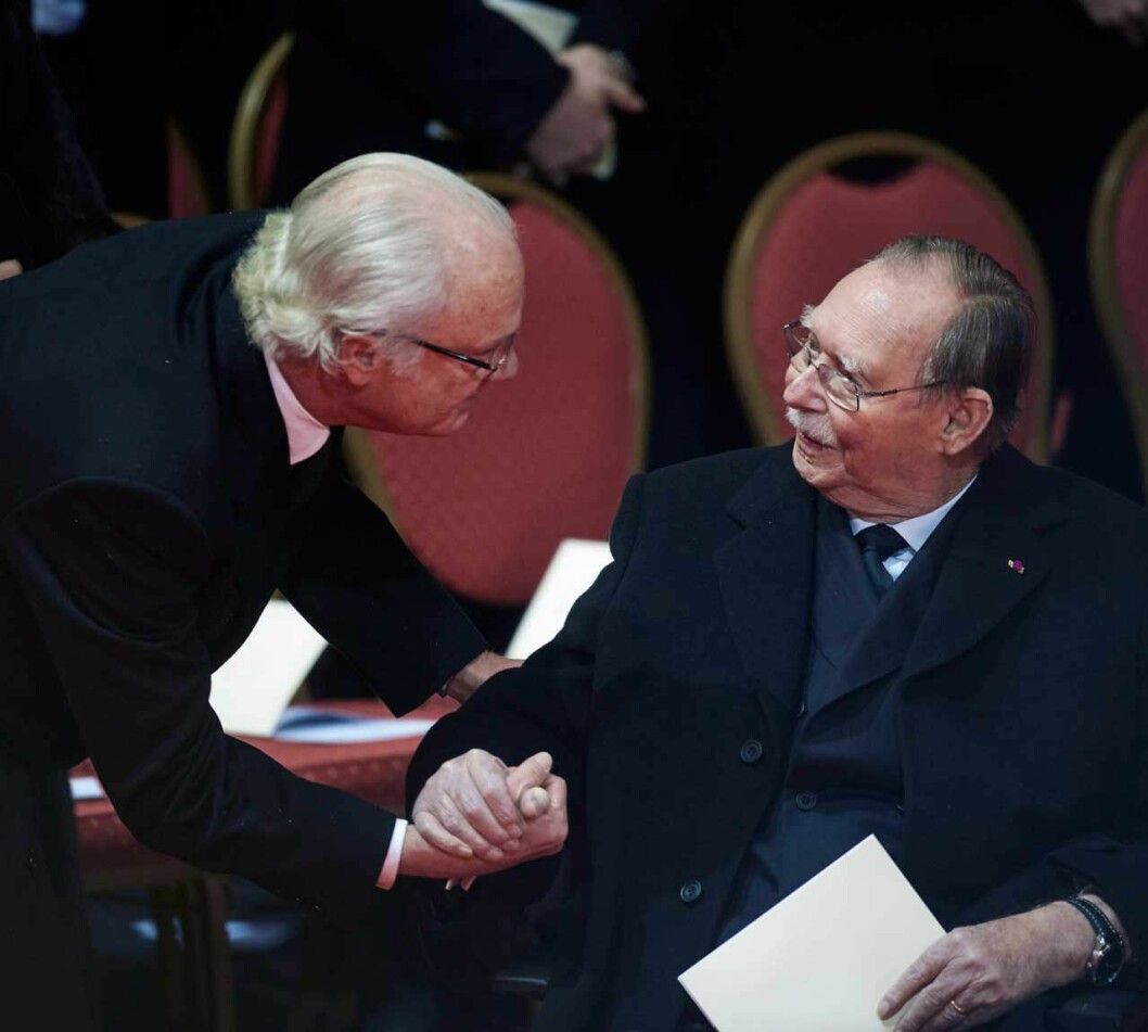Kungen hade en varm och nära relation till storhertig Jean. Kungen hade en nära relation till storhertig Jean.