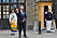 Kungen håller tal på Stockholms slott.