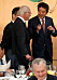 Kungen med Japans premiärminister Shinzo Abe i Tokyo.
