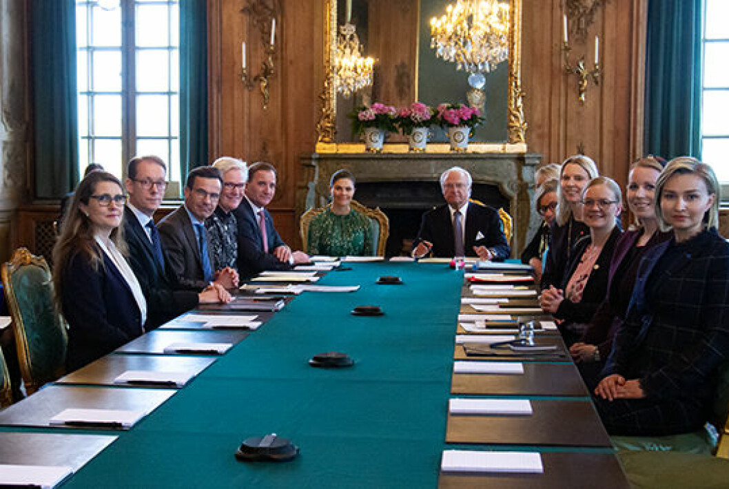 Victoria under utrikesnämnden i veckan. Victoria utrikesnämnd