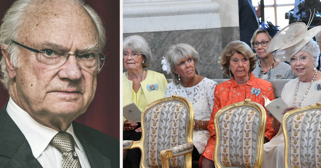 Kungen och hans systrar fick aldrig träffa sin färgstarka farmor.