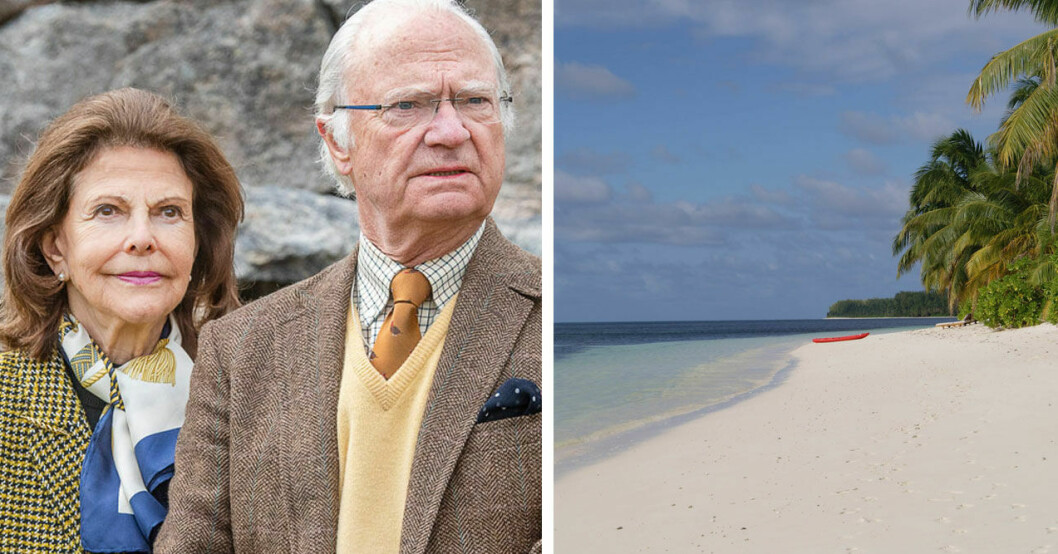 Kungen och drottning Silvia