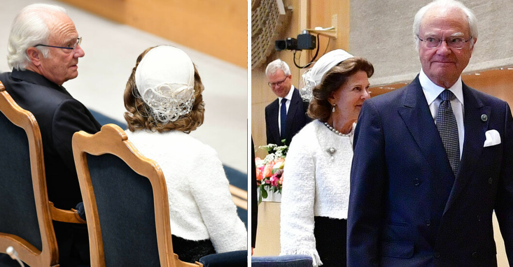 Kungen och Silvia skötte sig strålande under Riksmötet. Kungen och Silvia skötte sig strålande under Riksmötet.