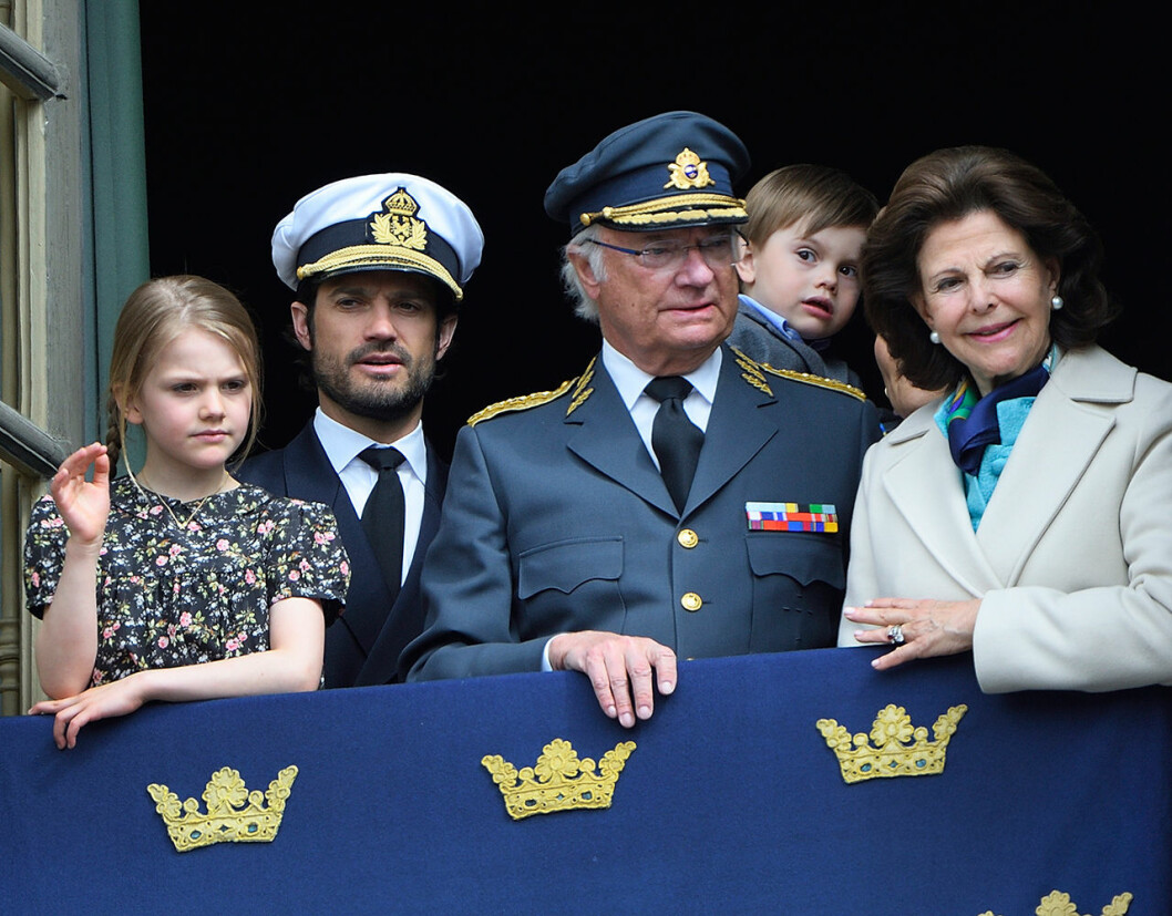 Det blir inget födelsedagsfirande på Yttre Borggården i år. stefan löfven kungen