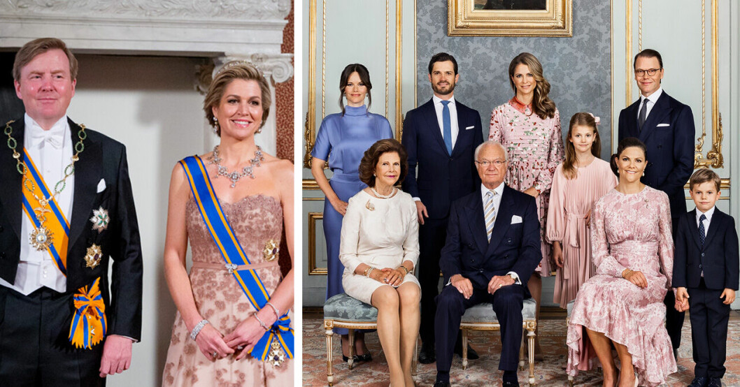 Kung Willem-Alexander och drottning Máxima