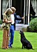 Drottning Máxima och kung Willem-Alexander med sin svarta labrador Nala.