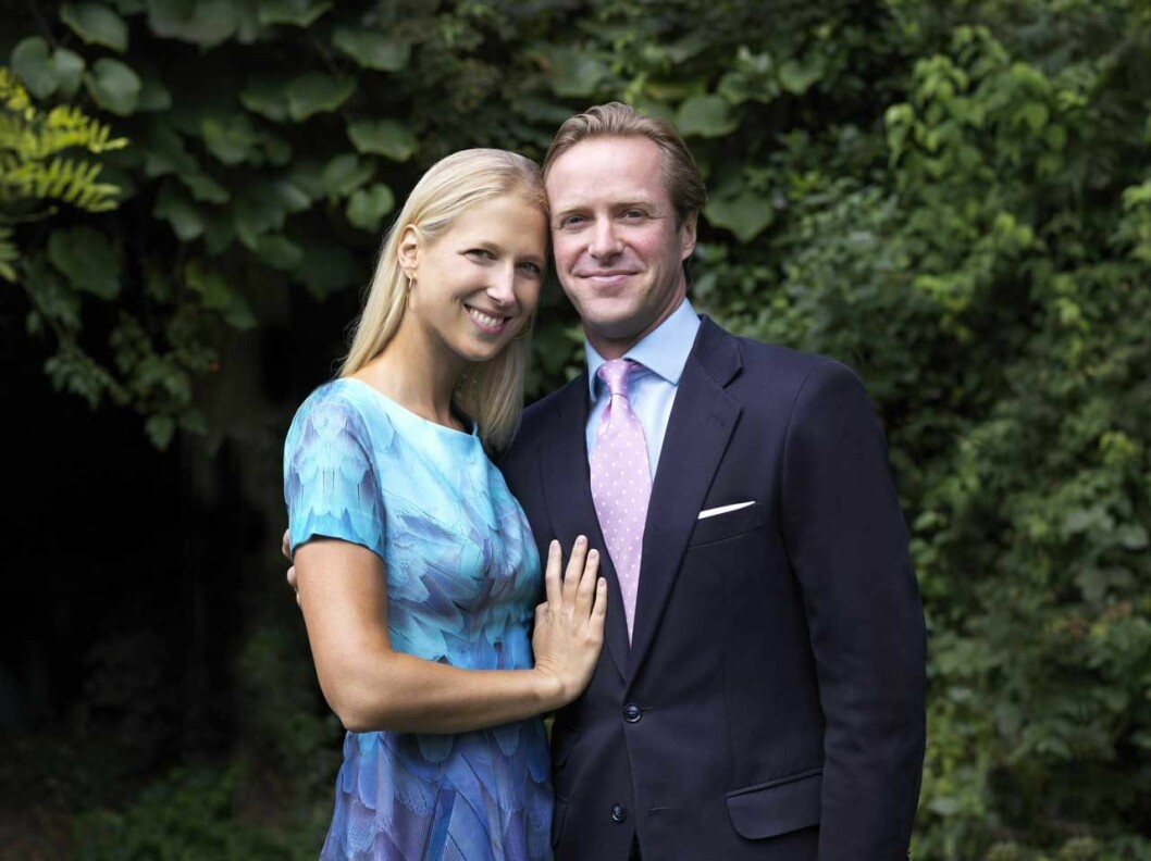 Lady Gabriella och Thomas Kingston. Lady Gabriella och Thomas Kingston