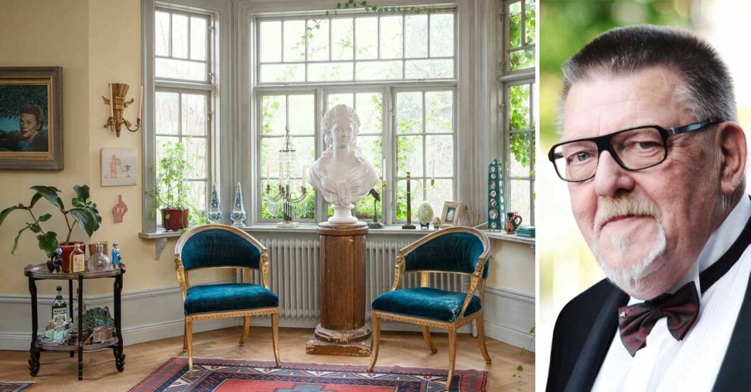 Lars-Yngve Johansson antikhandlare antikexpert smyckesexpert Antikrundan SVT auktion Hedvigsro samling Bukowskis