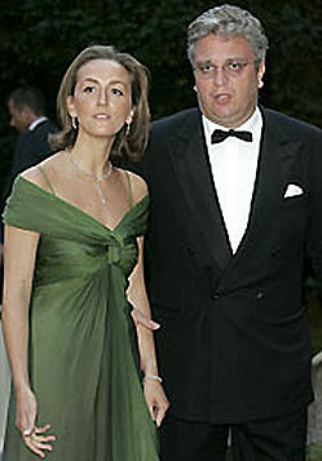 Prins Laurent och Claire Coombs.