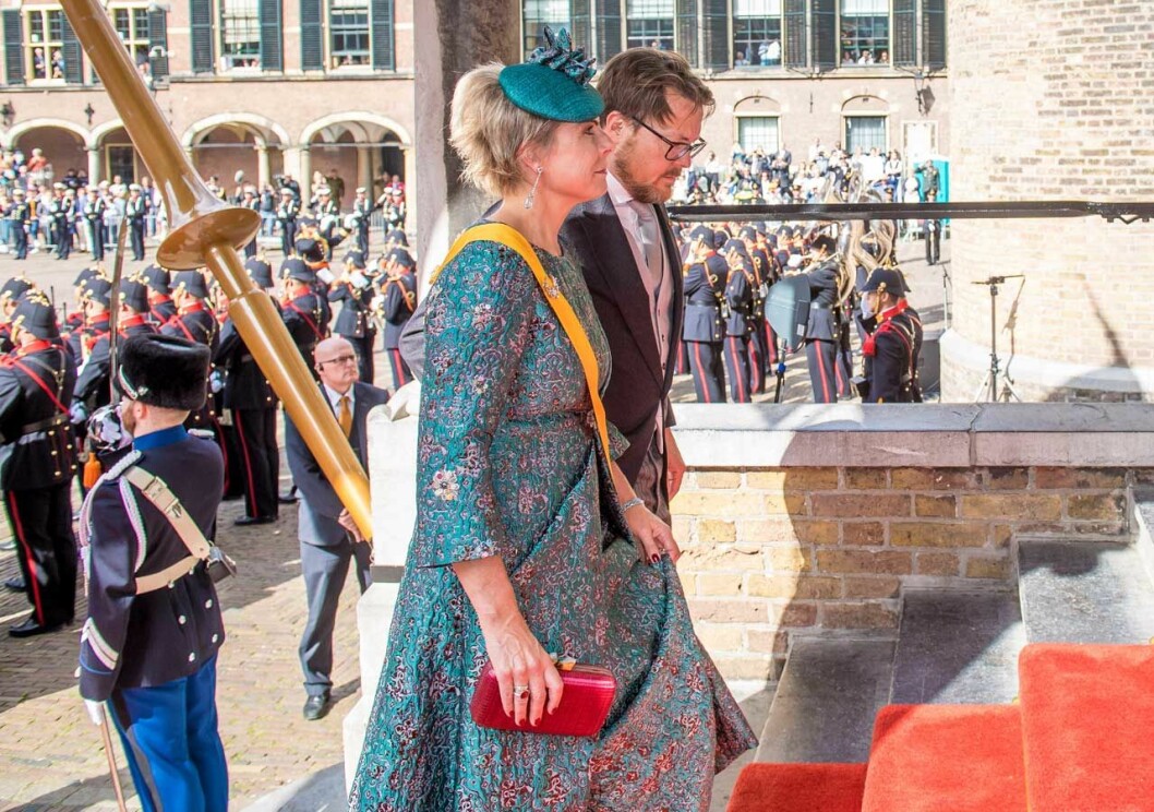 Prinsessan Laurentien och prins Constantijn. Prinsessan Laurentien och prins Constantijn.