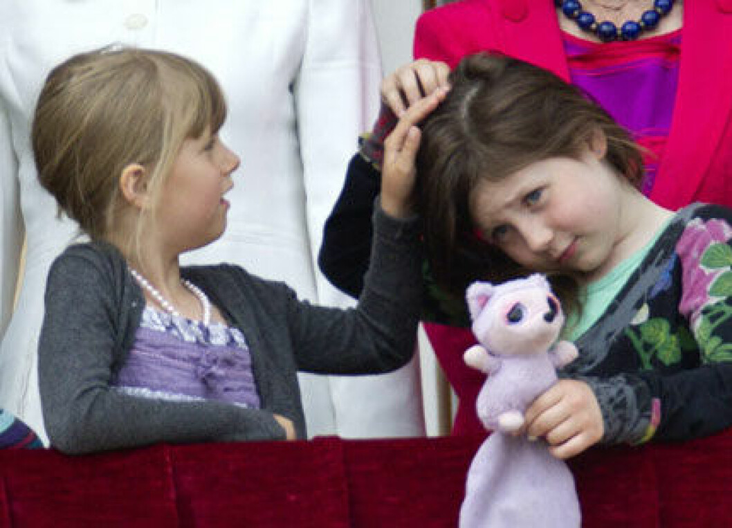 Leah Isadora och lillasyster Emma Tallulah