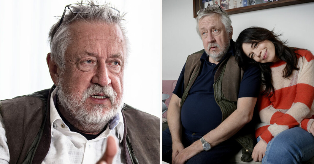 Leif GW Persson och Lotta Lundgren
