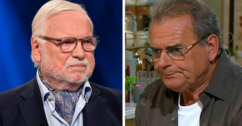 Leif Mannerström och Steffo Törnquist – att de alltid ska bråka! Leif Mannerström och Steffo Törnquist