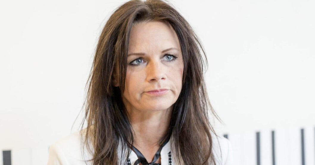 Lena Philipsson har fått sitt hjärta krossat. Lena Philipsson