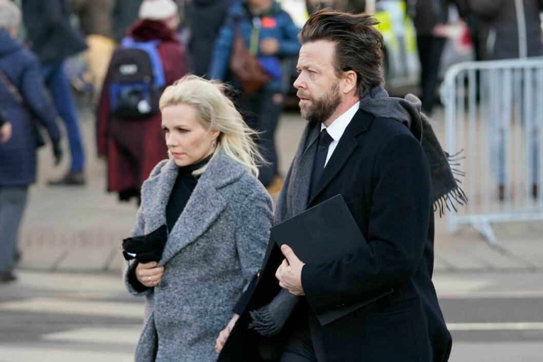 Aris kära vän Kåre Konradi och Lene Marlin. Aris kära vän Kåre Konradi och Lene Marlin.