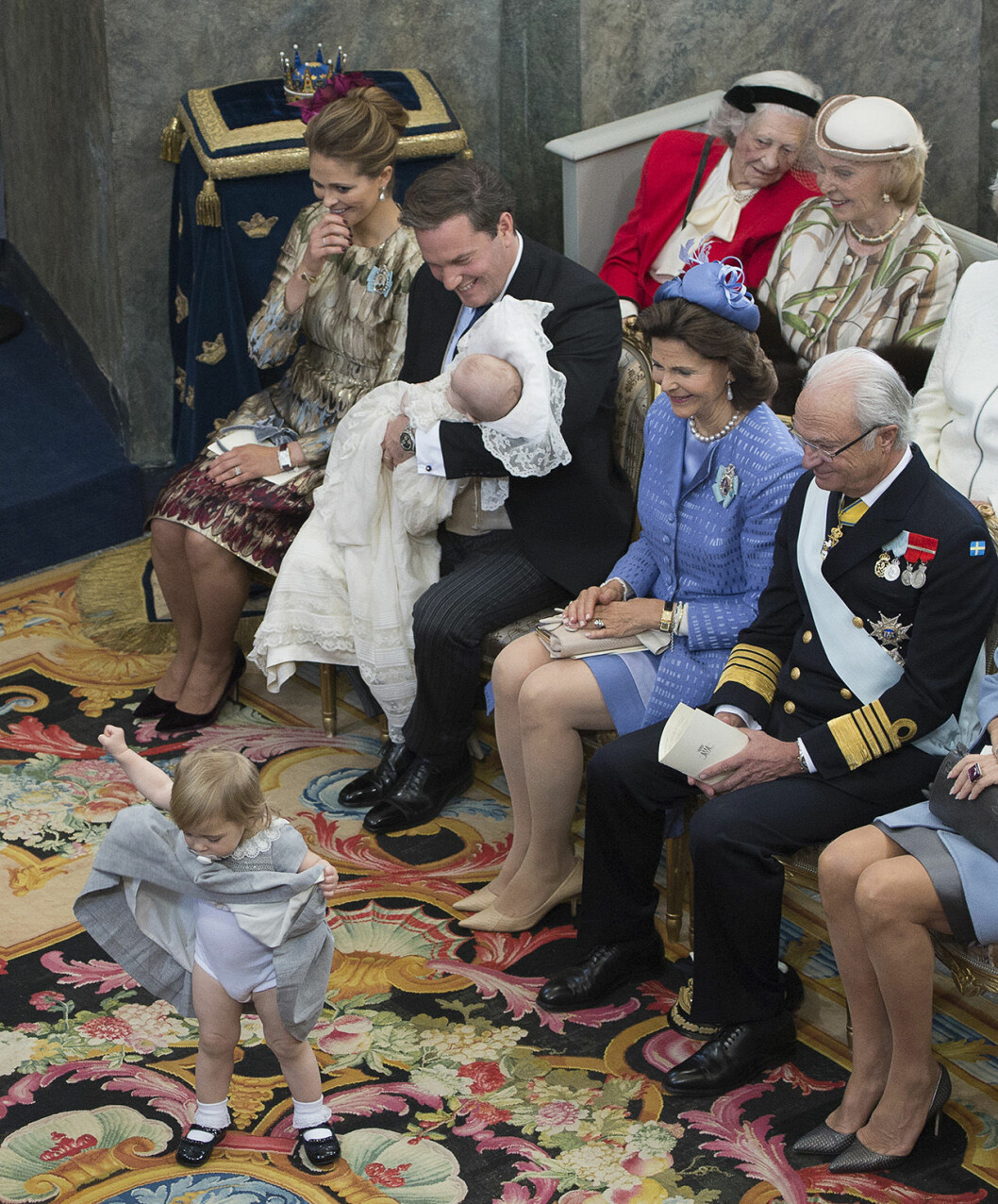 Madeleine har fullt upp med de barn hon har! Prinsessan Leonore