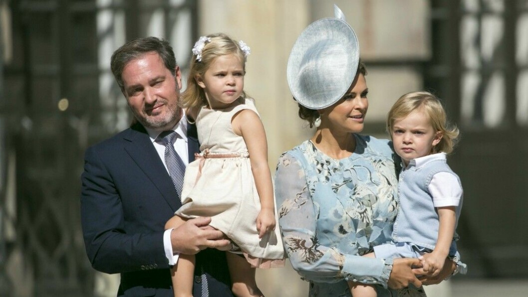 Prinsessfamiljen vid Victorias 40-årsfirande i somras.