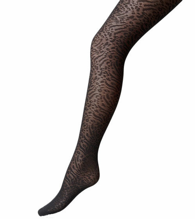 leopardmönstrade strumpor hm