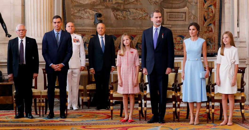 Letizia Felipe Sofia Leonor