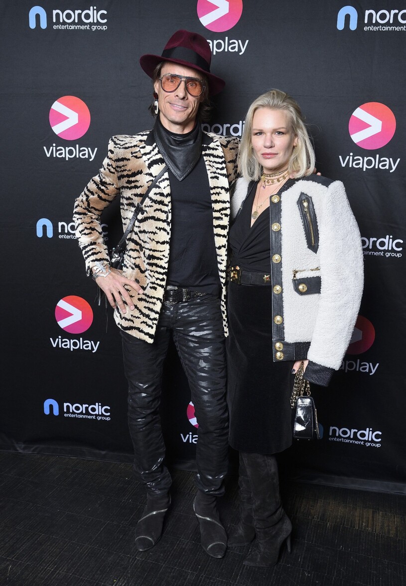 Lika härliga som alltid! Peter Siepen och kärleken Anna Svensson.