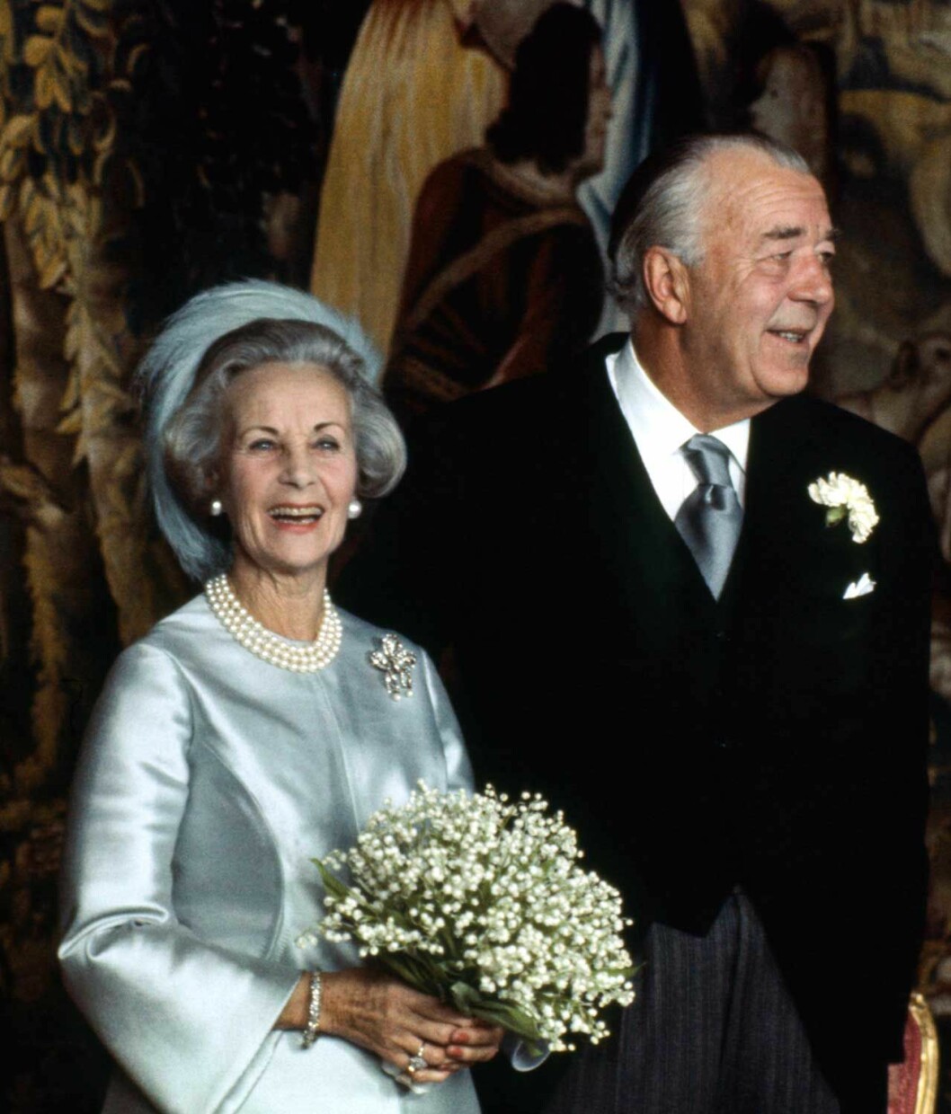 Lilian Craig. Prinsessan Lilian. Prins Bertil. Bröllopet 1976.