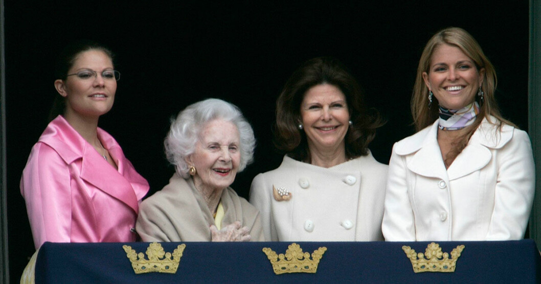 Kronprinsessan Victoria, prinsessan Lilian, drottning Victoria, prinsessan Madeleine