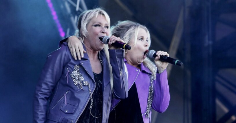 Lili och Susie Päivärinta, Lili & Susie på scen Vimmel från Musikfestival Tillbaka till 80-talet. Lili & Sisie så mycket bättre lili Susie päivärinta