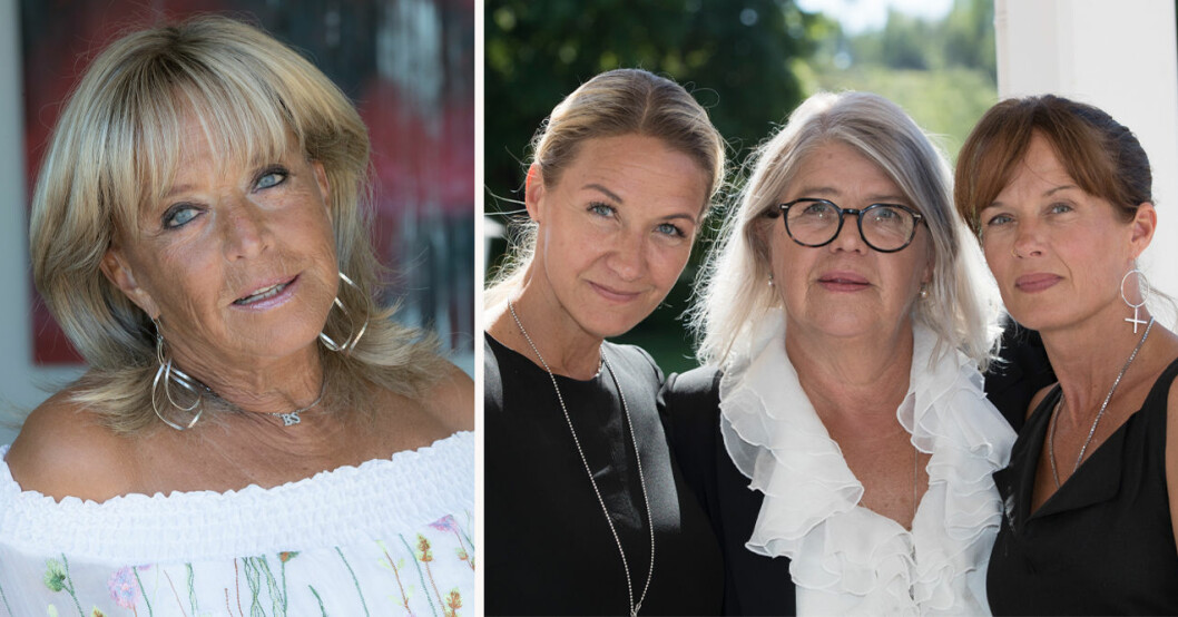 Barbro "Lill-Babs" Svensson, Kristin Kaspersen, Monica Svensson och Malin Berghagen
